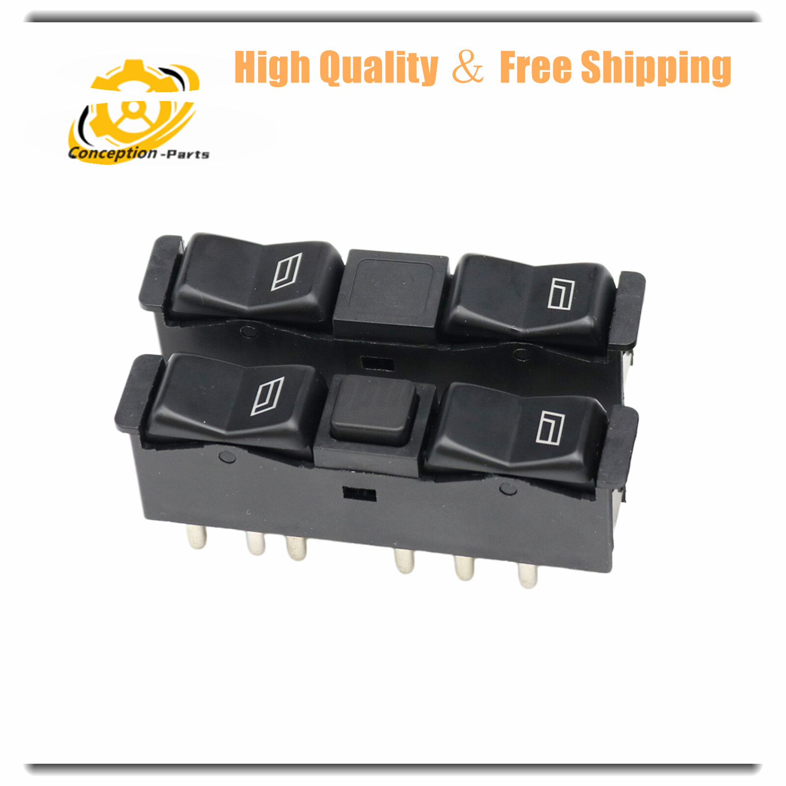 Power Window Switch Left & Right For Mercedes-Benz 82-85 W123 300D S123 300TD US