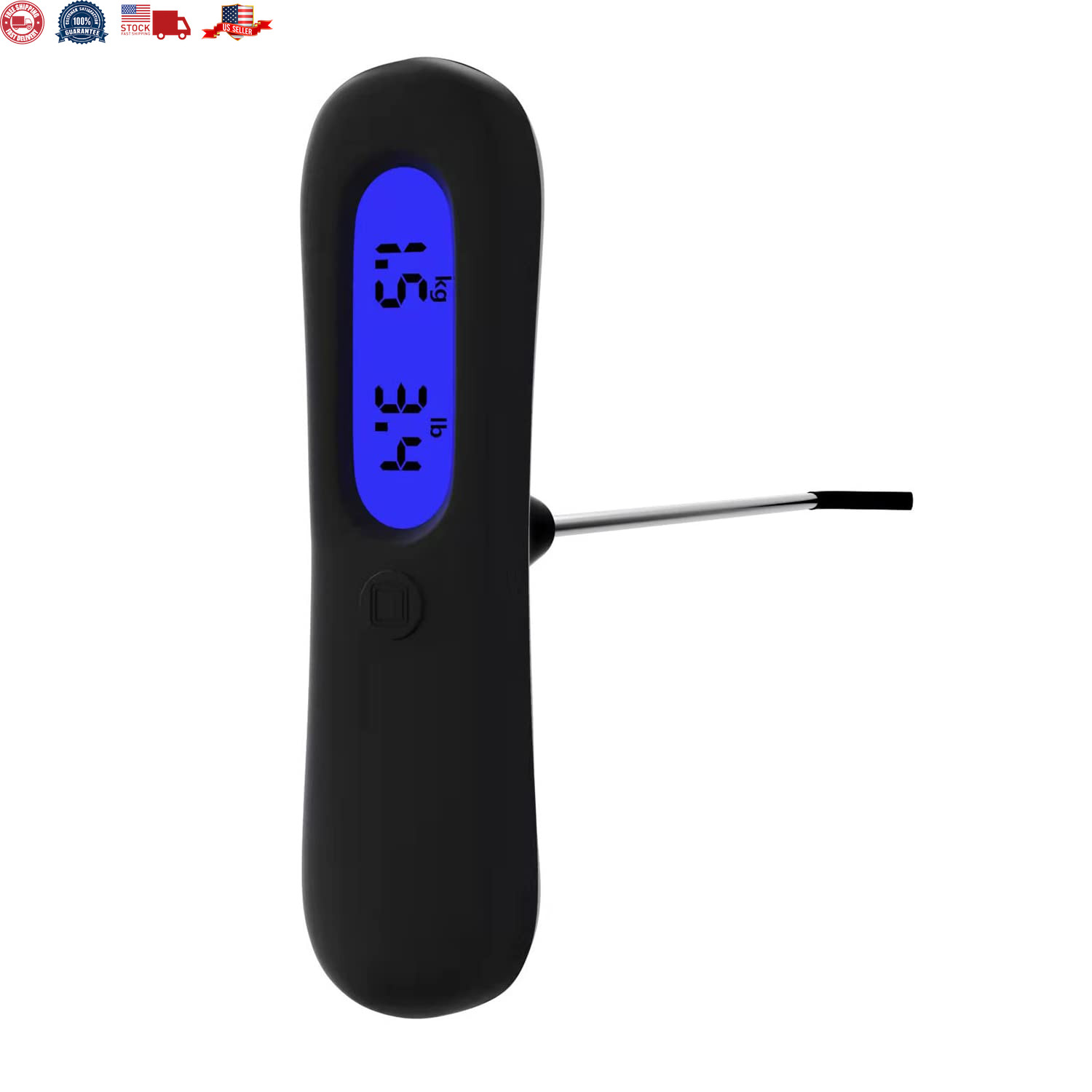 Professional Digital Trigger Pull Scale Gauge with Hook Clear LCD Display