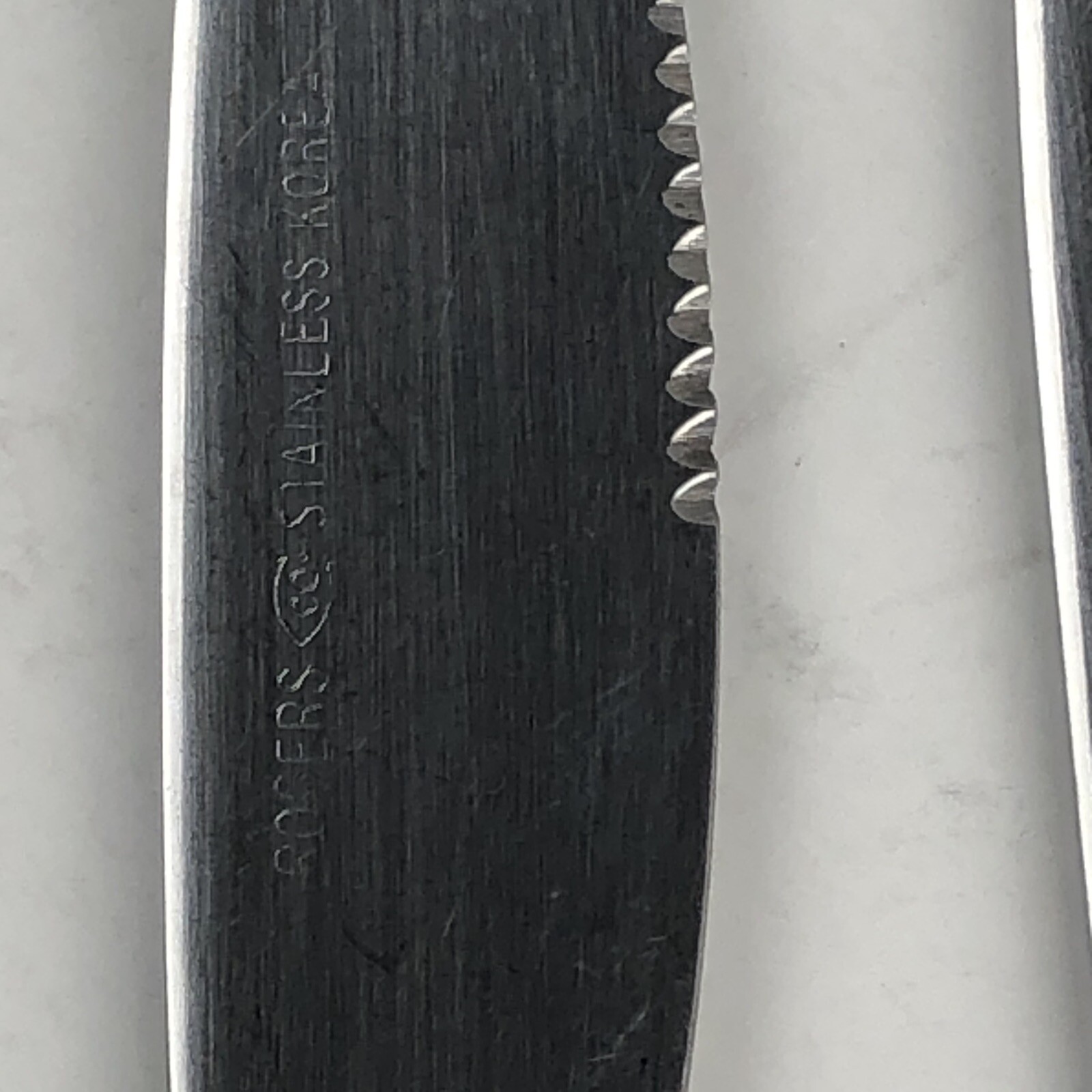 2 Stanley Roberts DREAM ROSE Modern Solid Knife Butter Dinner Korea