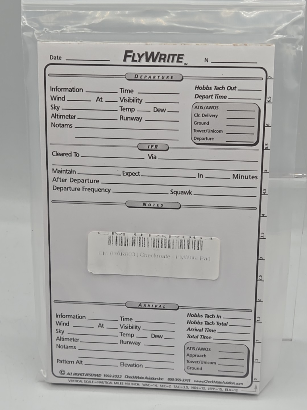 FlyWrite Pilot Cockpit Writing Pad