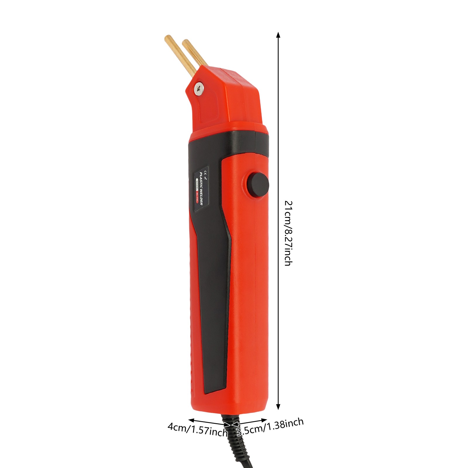 100W Welding Machine Kit,Red Welding Machine for Plastic Repairs,Plastic Welder