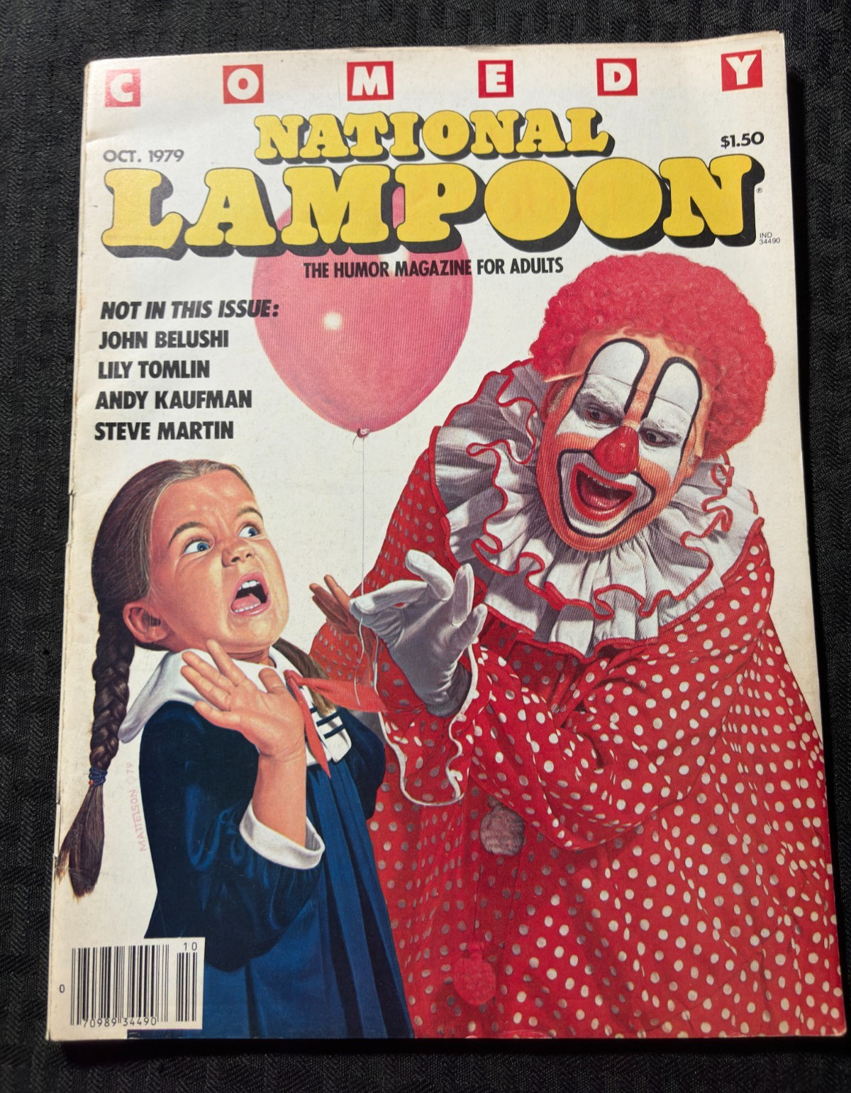 1979 Oct NATIONAL LAMPOON Magazine VG/FN 5.0 Comedy Issue / P.J. O'Roarke