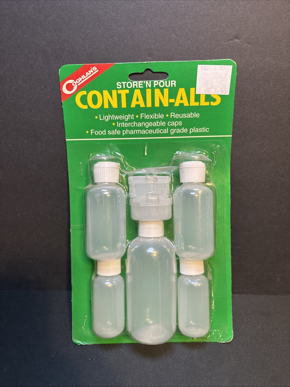 Coghlan's Store N' Pour Contain-Alls (7 Pack), Reusable Bottles and Containers