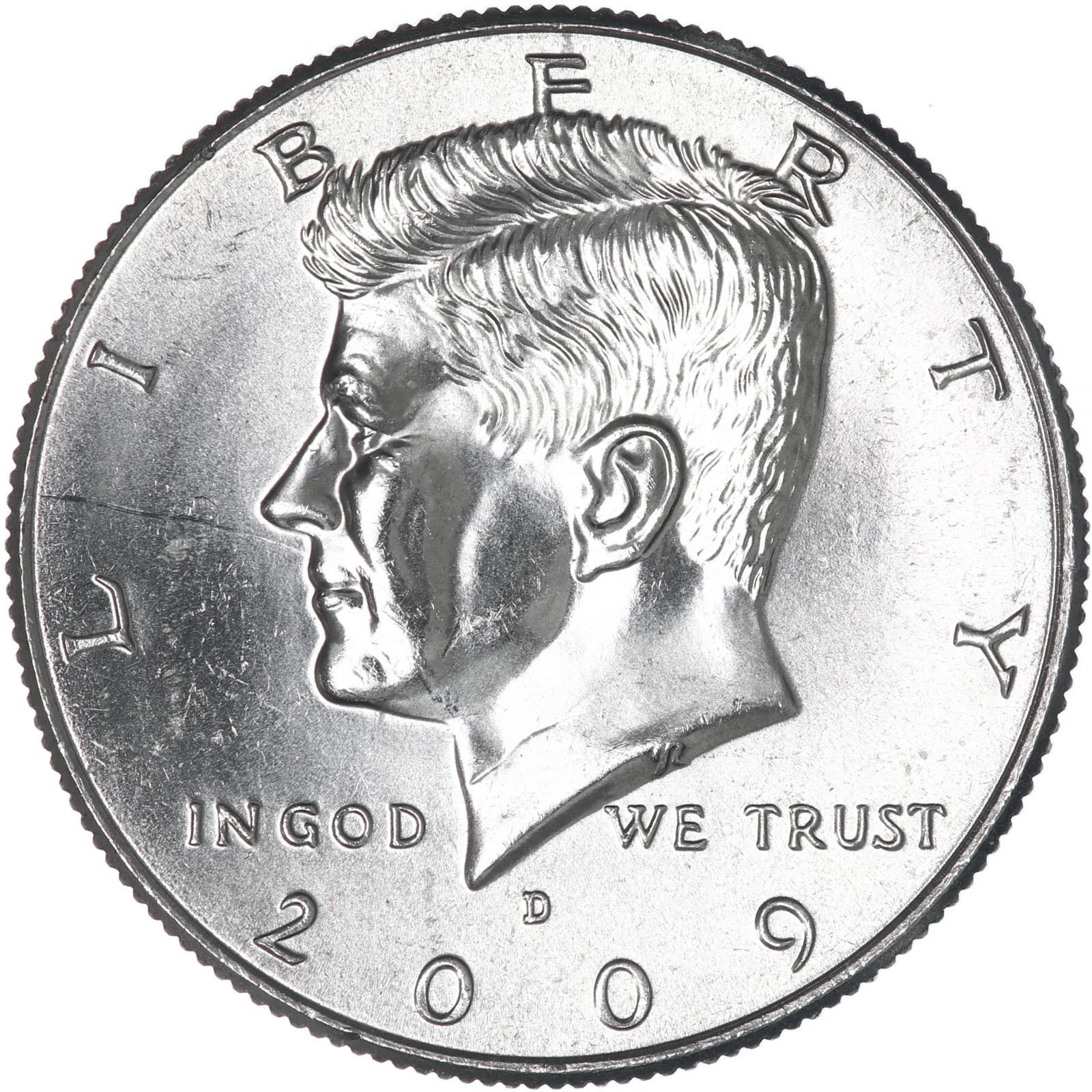 2009 D Kennedy Half Dollar BU CN-Clad