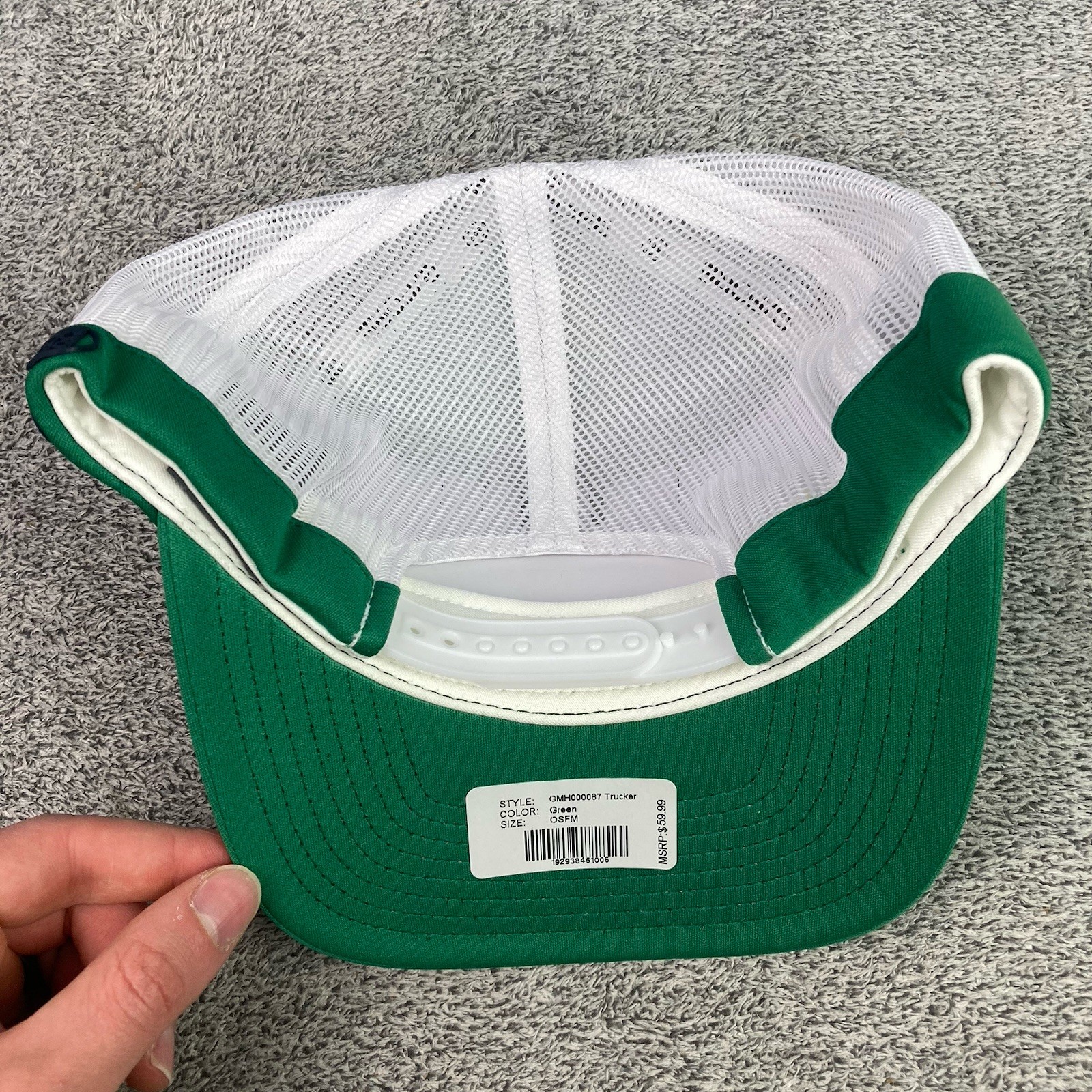 G/Fore 2024 US Open Pinehurst 124th Golf Hat Green Snapback Men Bryson