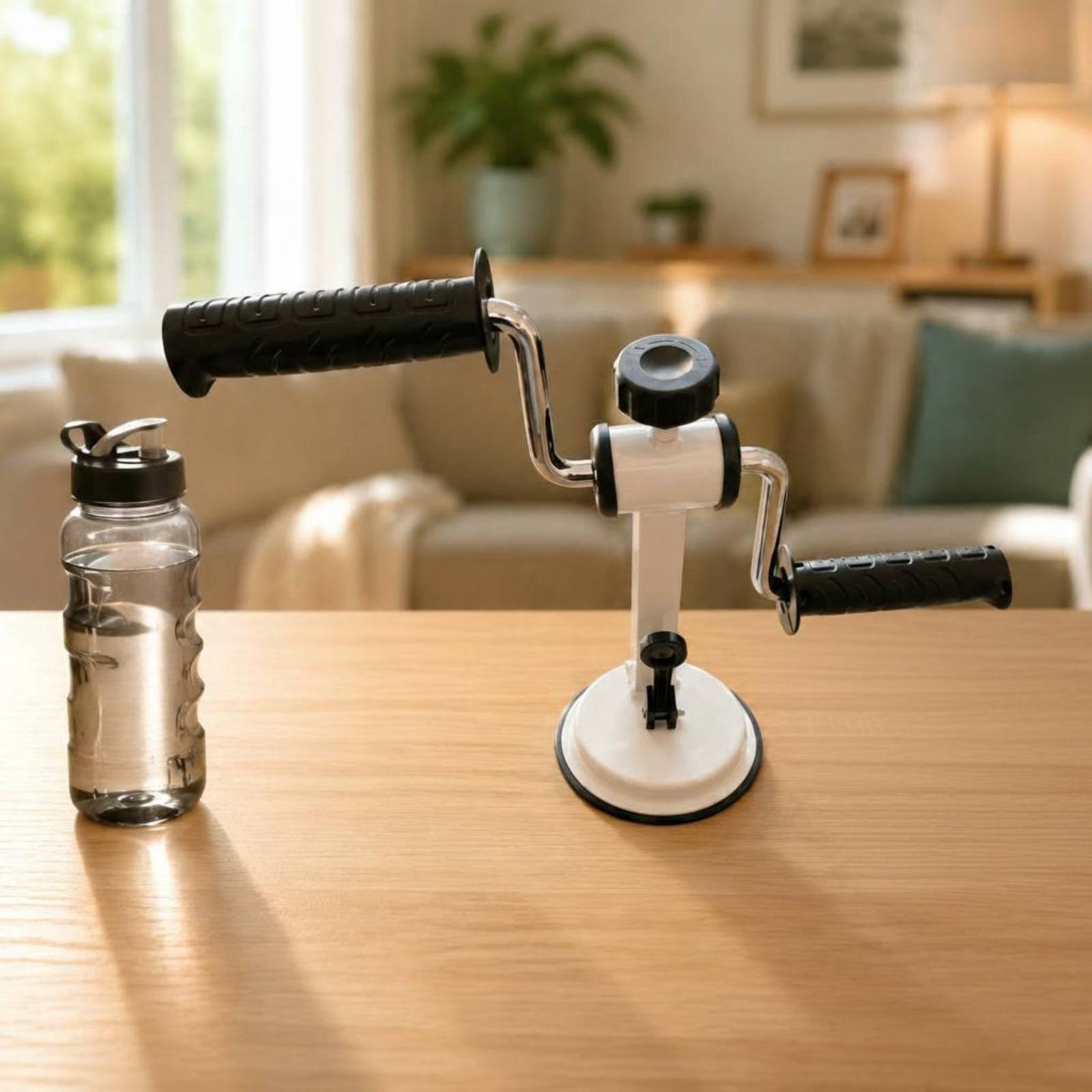 Hand Crank Upper Limb Exerciser Suction Base Upper Limb Recovery Instructor