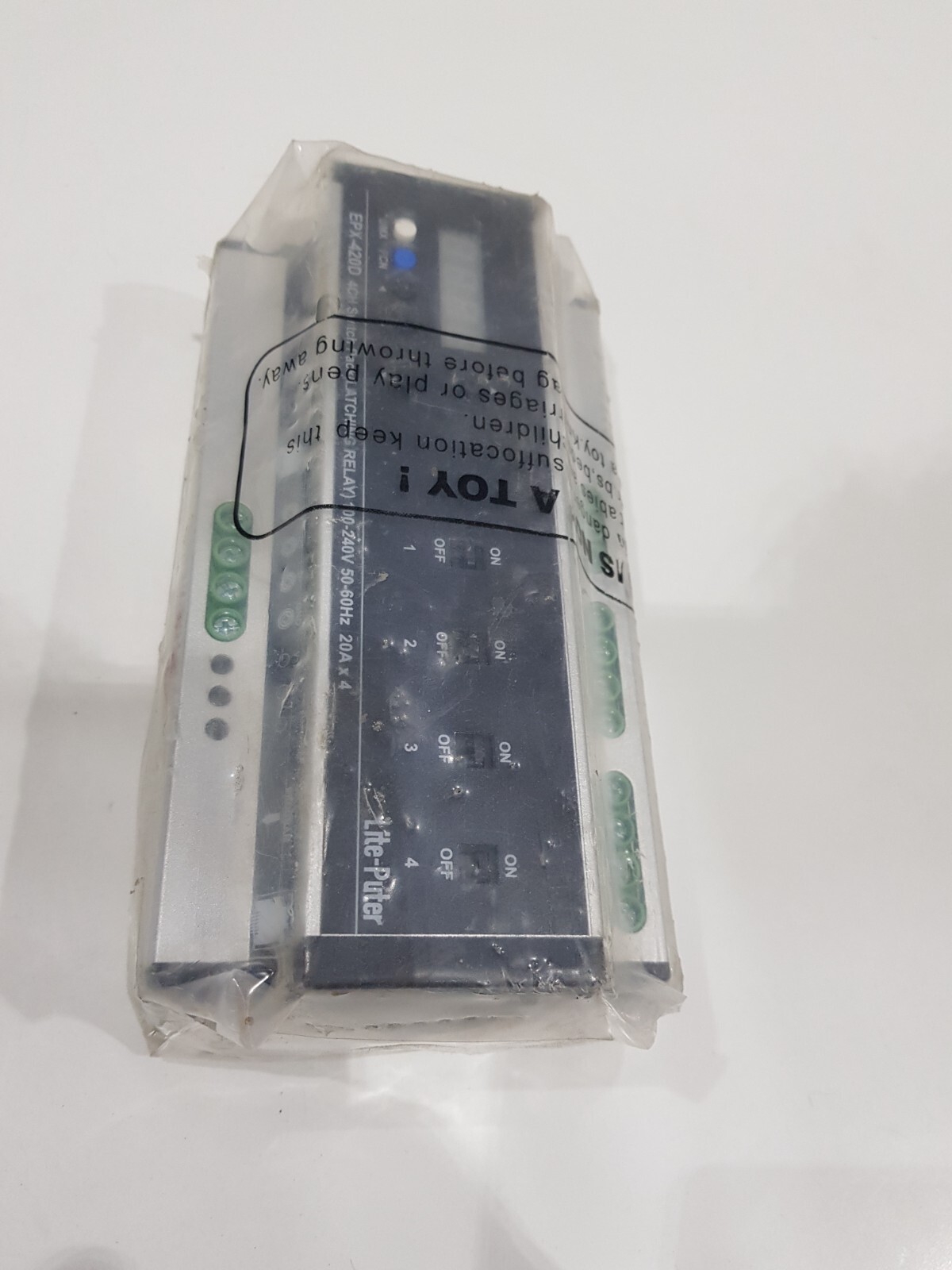 LITE-PUTER EPX420D 4ch Switch Pack Latching Realy