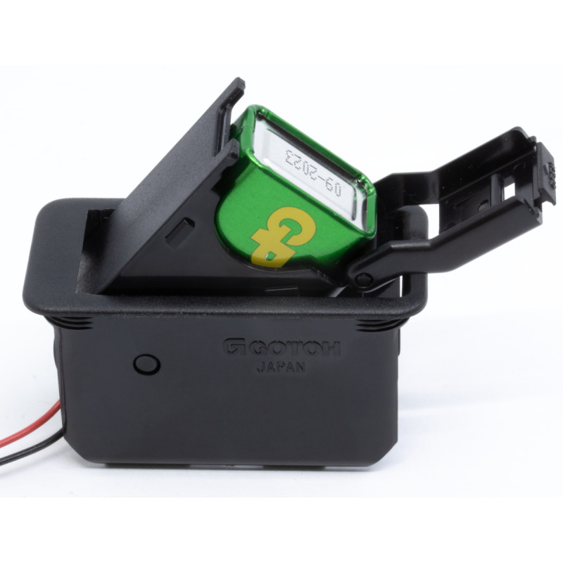 Gotoh Battery Box, BB-02, Single, 9 volt, removable adapter
