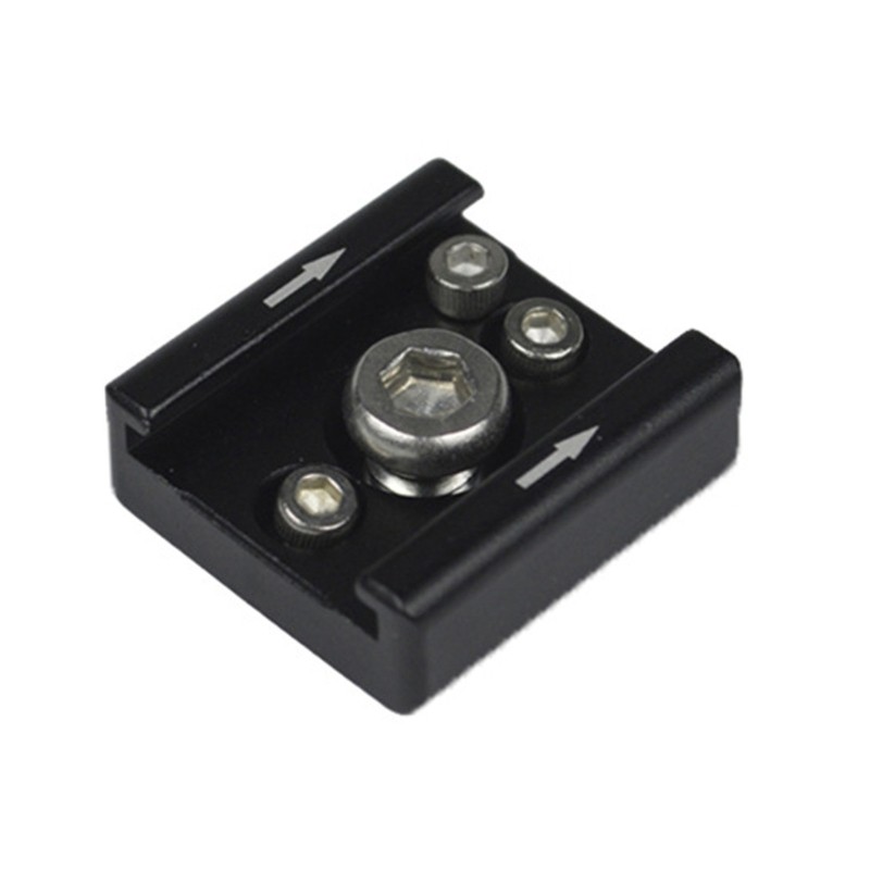Professional Cold Shoe Extension Adapter for Cameras Supporting Microphone Light