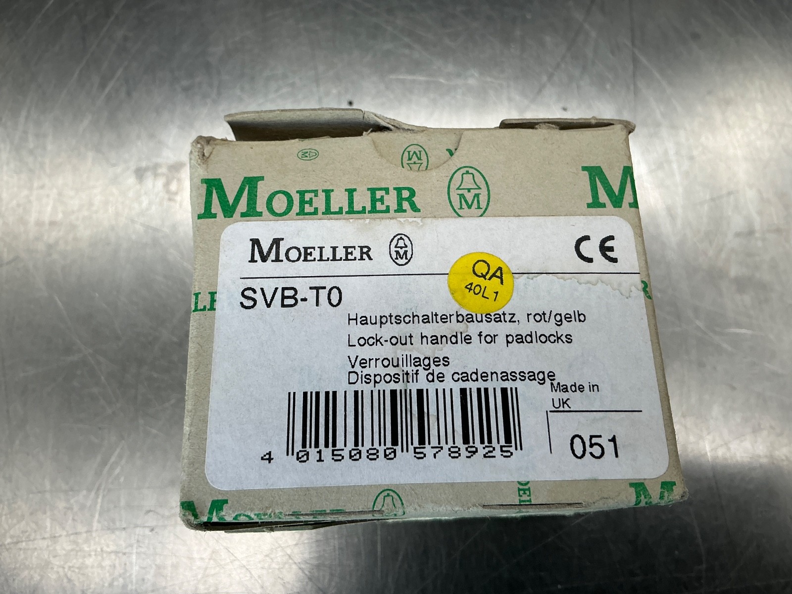 Moeller SVB-T0 Lock-Out Handle for Padlocks