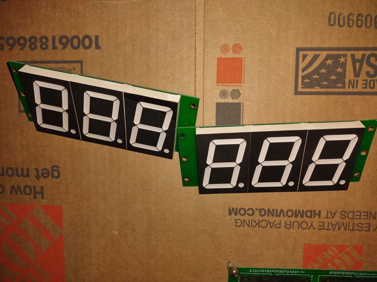 ghost hunter arcade redemption scoreboard pcb working #113