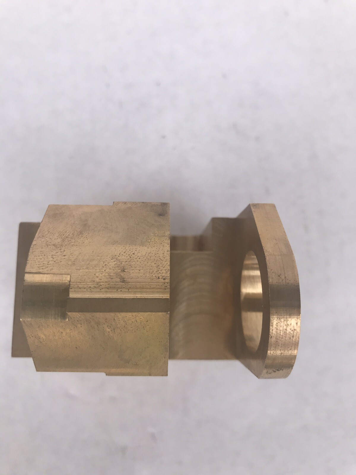 Heidelberg Operator Side Brass Side Guide Block C5.072.201