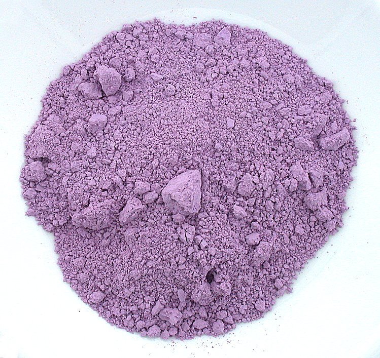 1/2 Ounce Dyed Rich Purple Jade Inlay Sand Painting Craft Fine Powder