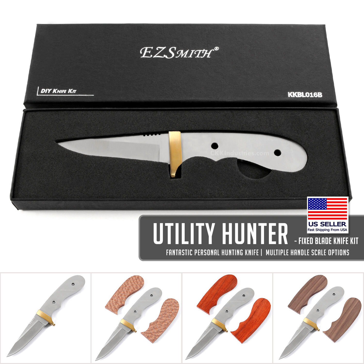 Utility Hunter - DIY Knife Making Kit - USA Design