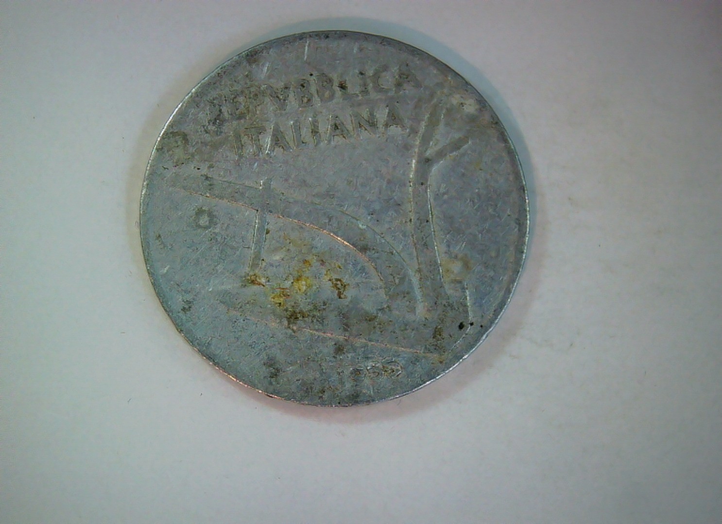 Israel 1955 10 Prutot Israel 10 Prutot (wheat ears / Menorah) Coin