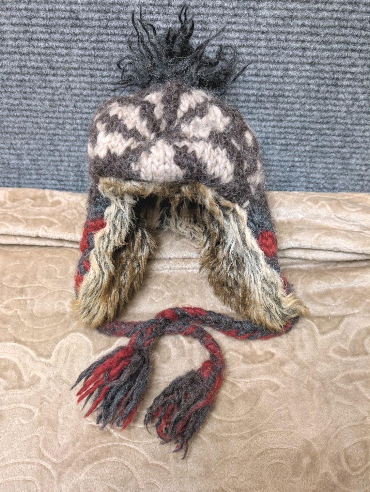 American Eagle Outfitters Womens Trapper Hat Wool Alpaca Blend Ski Snowboard