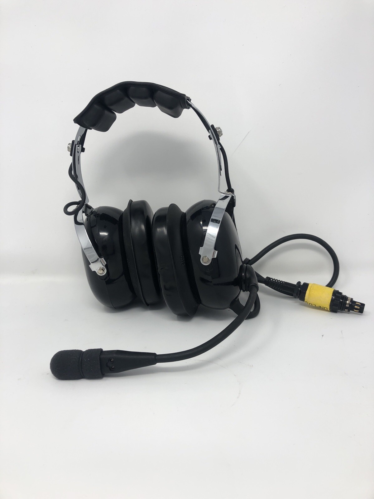 David Clark Aviation Headset w/Microphone - 40853G-03 US Marines READ DESC