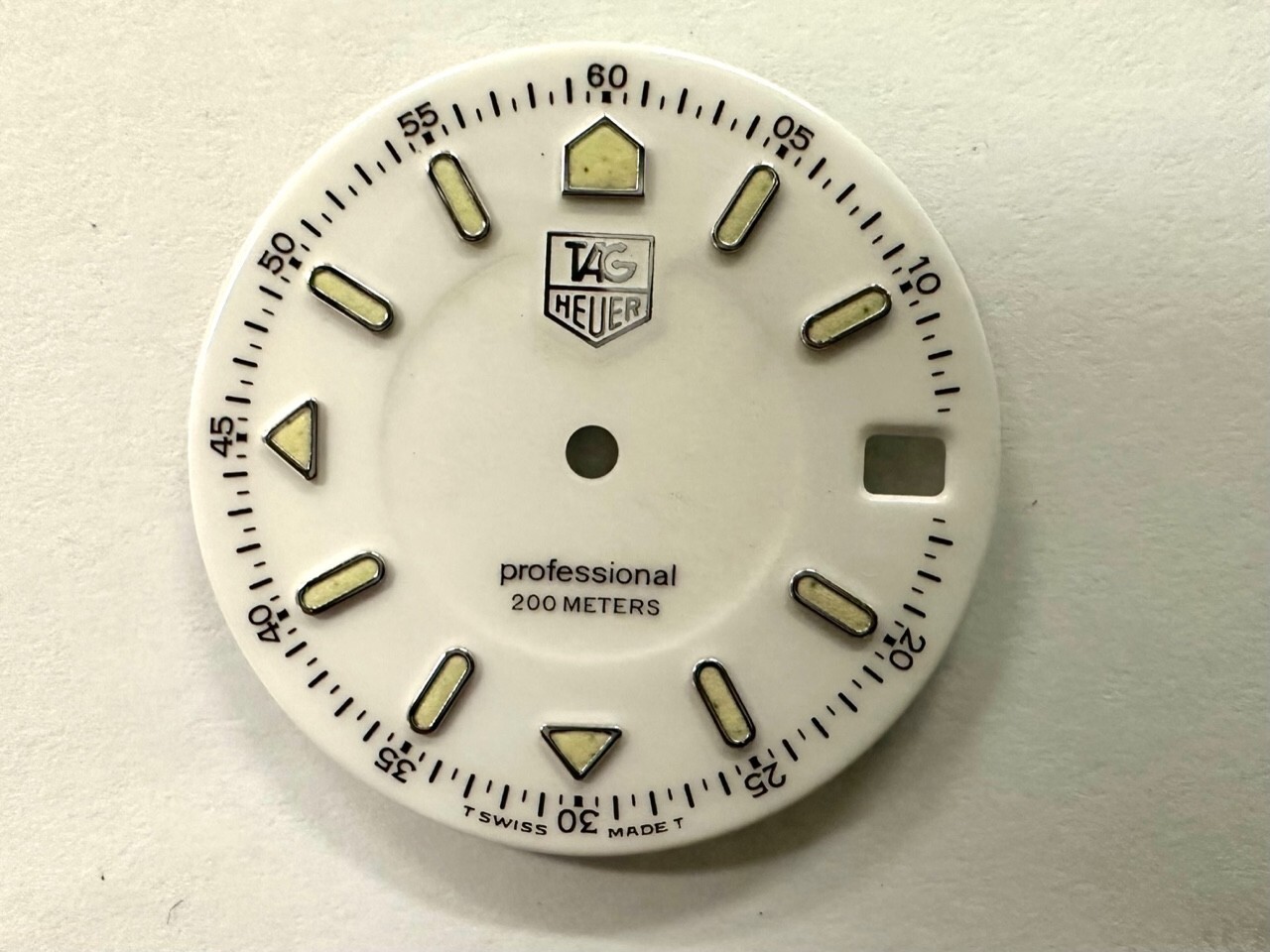 TAG HEUER PROFESSIONAL GENUINE DIAL - 26.50 MM (BRAND NEW)