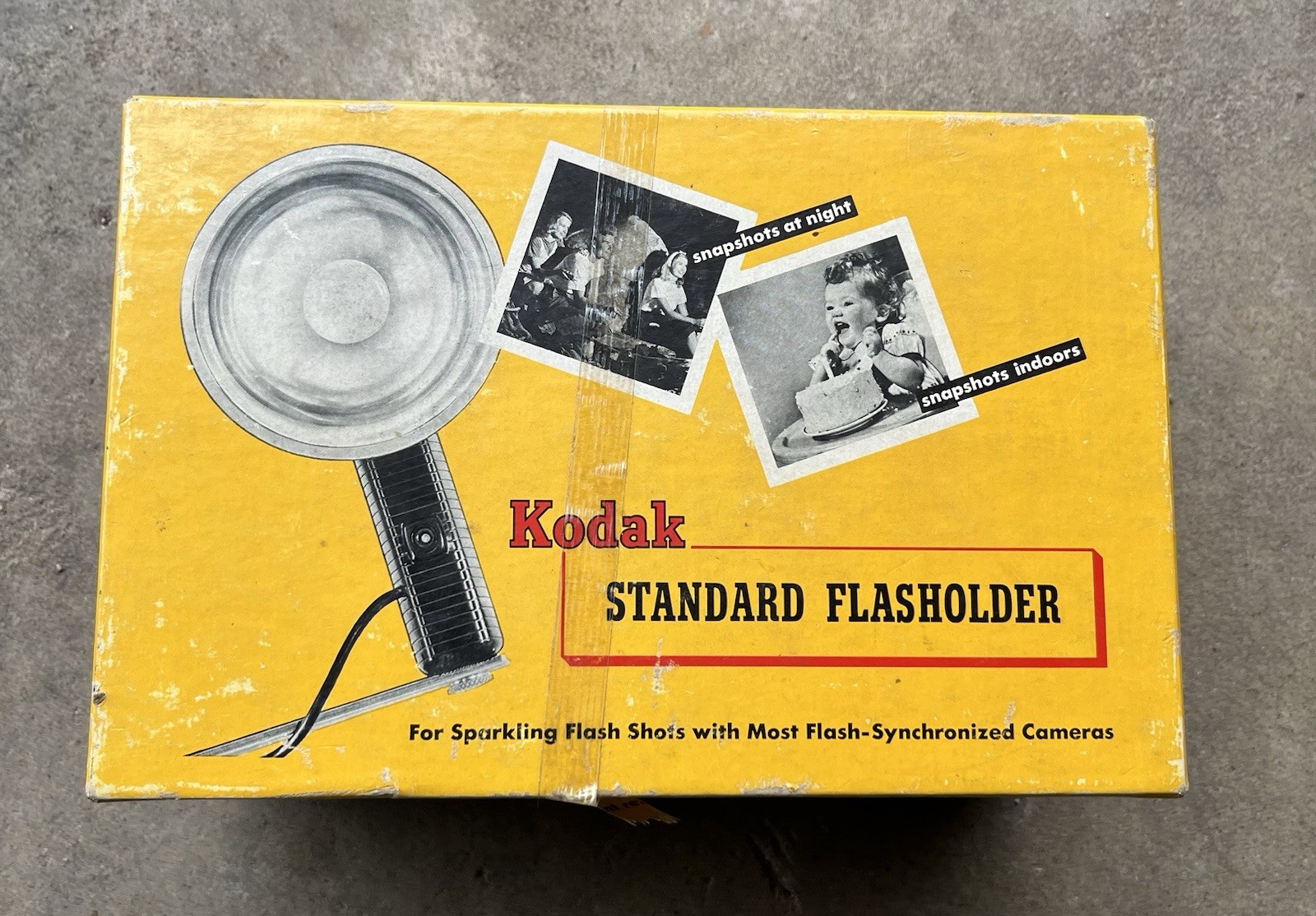 Vintage Kodak Standard Flashholder No. 92f with Original Box