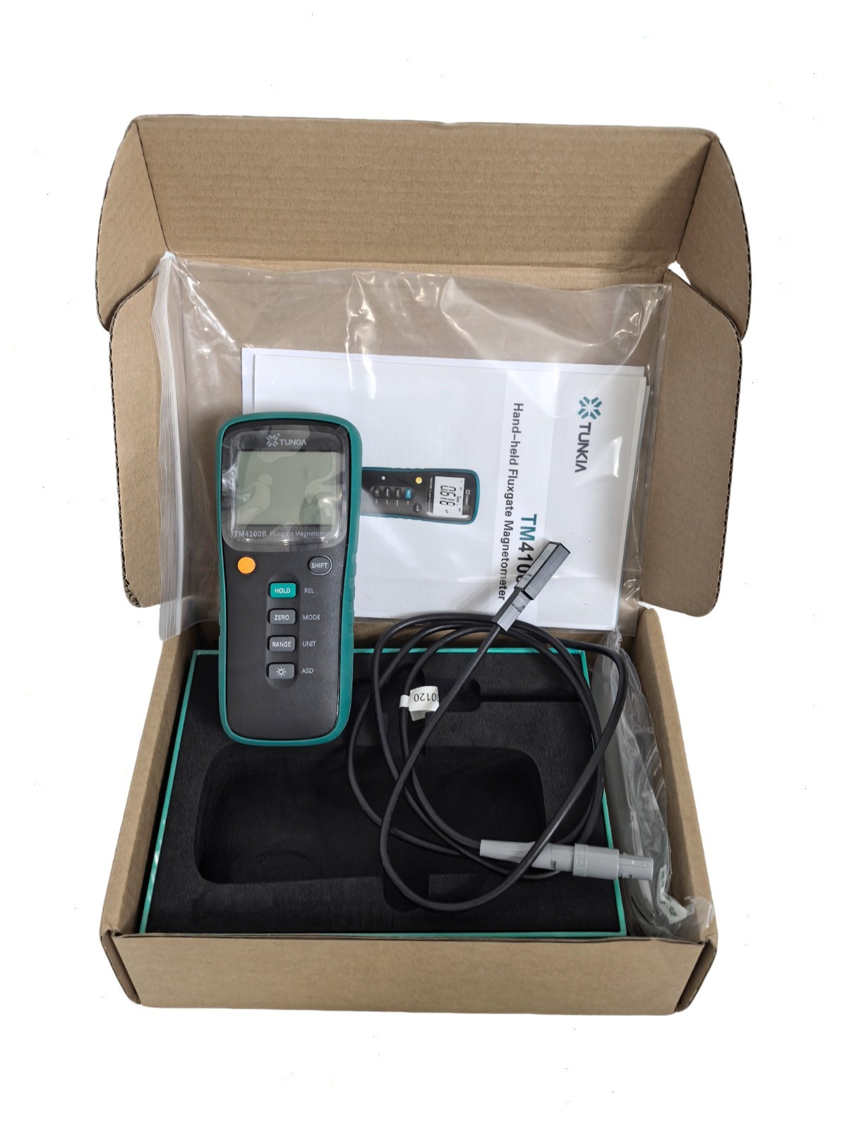 Single-Axis Fluxgate Magnetometer with Accuracy Class 2 Maximum Hold Function