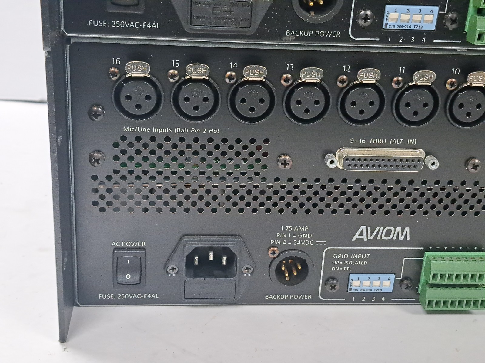 Aviom 6416m 16-Channel Mic Input Module
