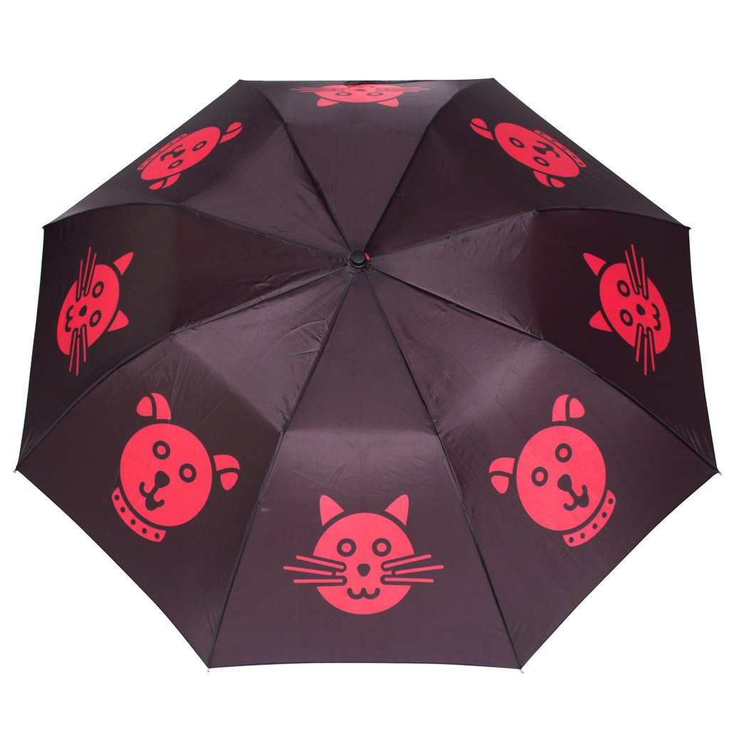 ✤ New L!Q UMBRELLA Collapsible Folding Auto Open DOG PUPPY CAT KITTEN w Sleeve