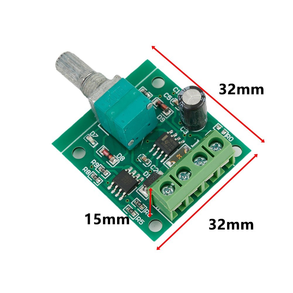 Useful Speed Controller Potentiometer (Linear) DC1.8-15V Knob Load Linear