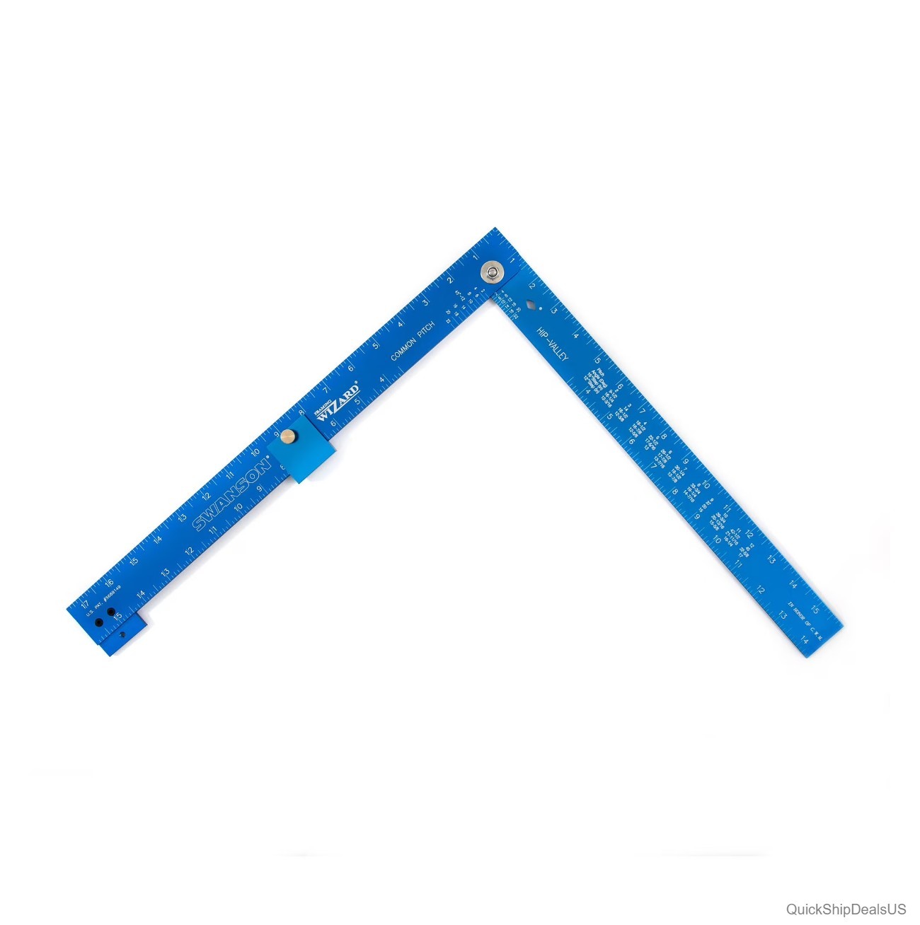 Folding Framing Square Aluminum 12 16 24 in Layout Saw Guide Angle Finder Miter