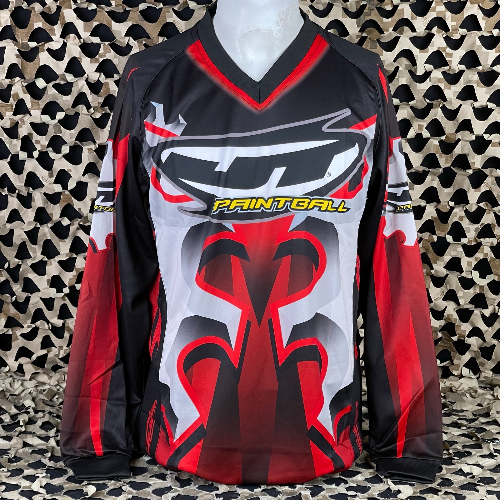 NEW JT Blades Paintball Jersey - Red - Medium