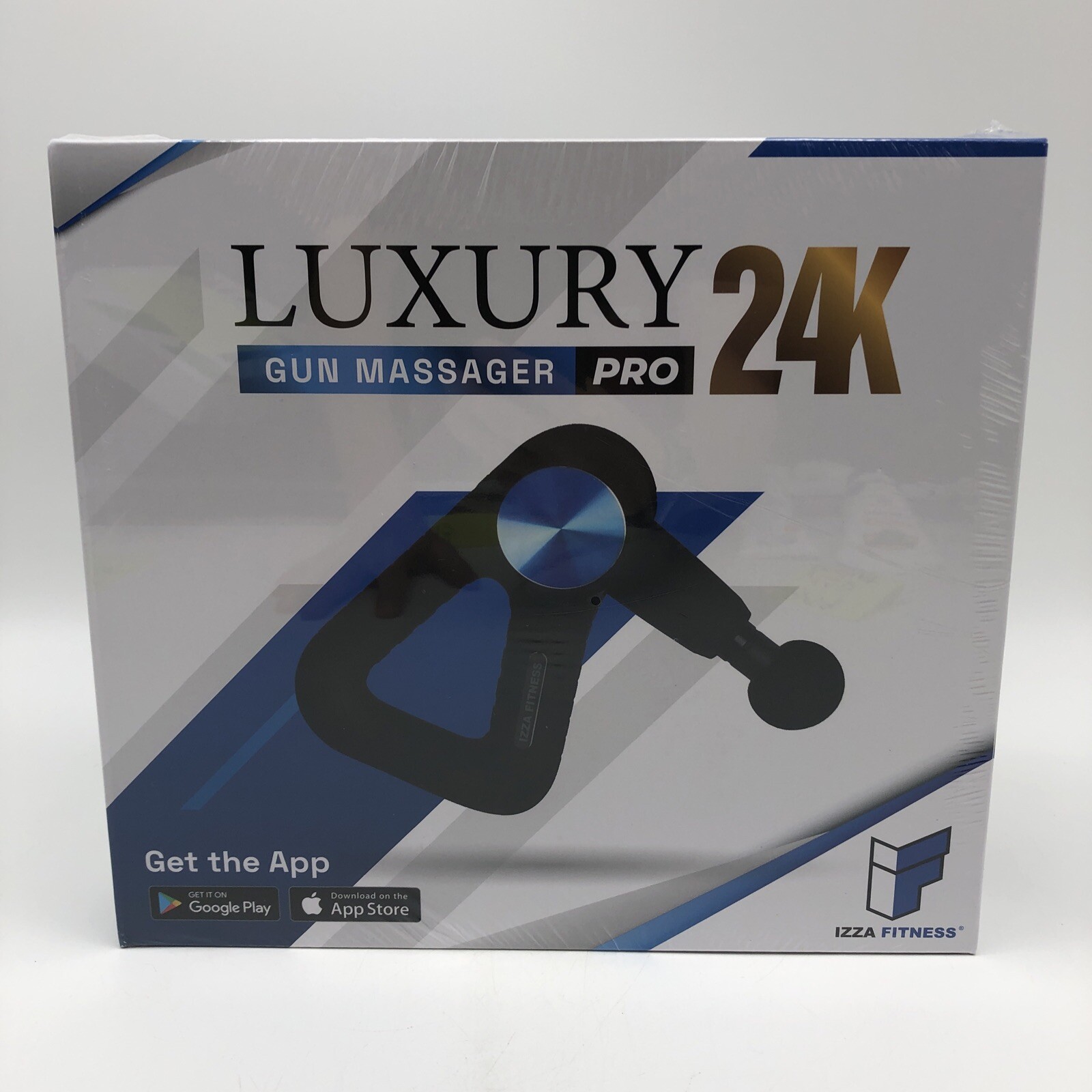Brand New! FITNESS PRO 24K LUXURY Percussive Therapy Massager Gun w/ 6 Heads
