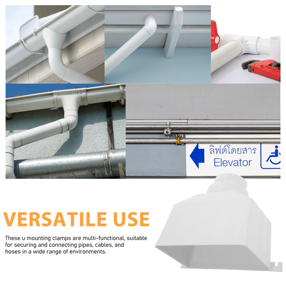 Universal Gutter for Downspout Downpipe Accessory Rainwater Gutters