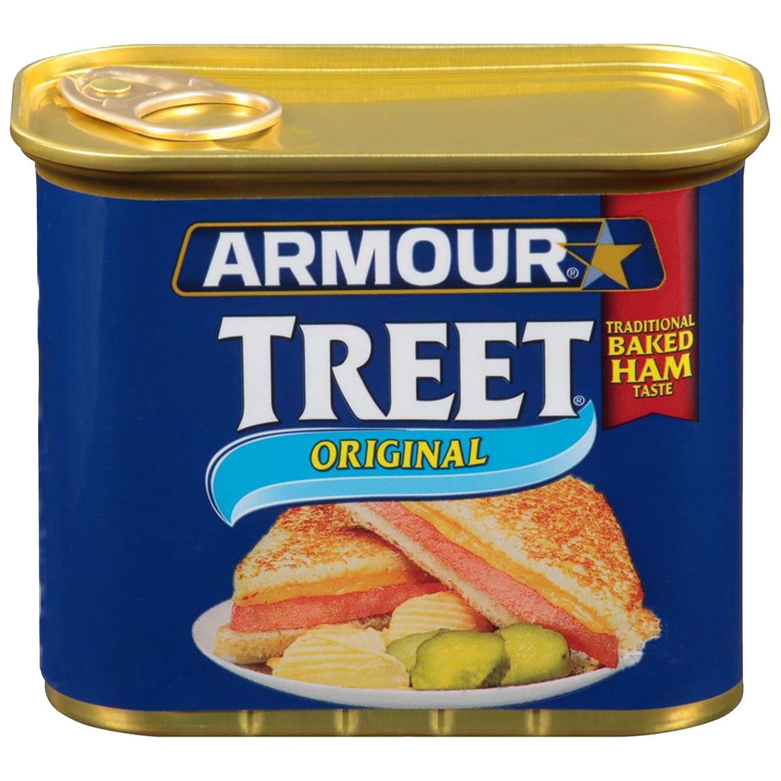 Armour Star Treet Luncheon Loaf Canned Meat 12 oz Pack of 12 Ready to Eat