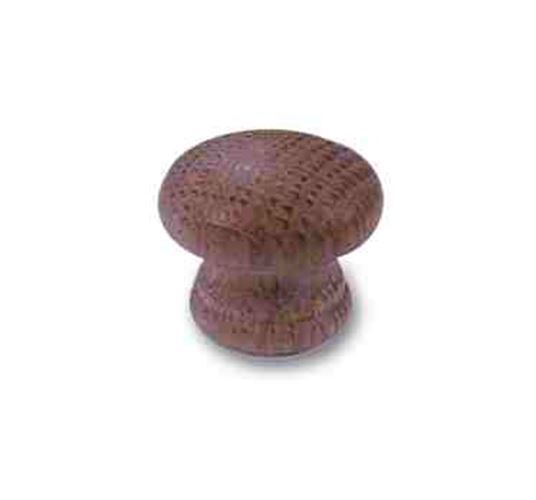1-1/4" Wood Knob Unfinished Oak