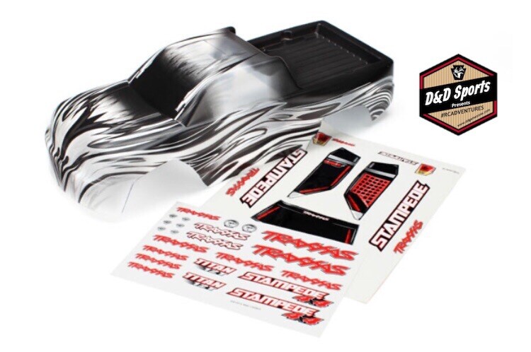 Traxxas 6714 - Stampede Body - ProGraphix w/Decal Sheet