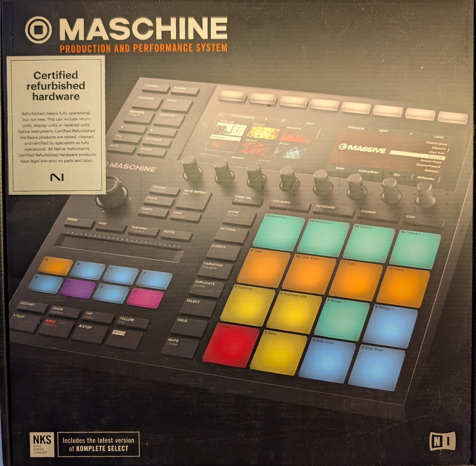 Native Instruments Maschine MK3 Groove Production Studio System
