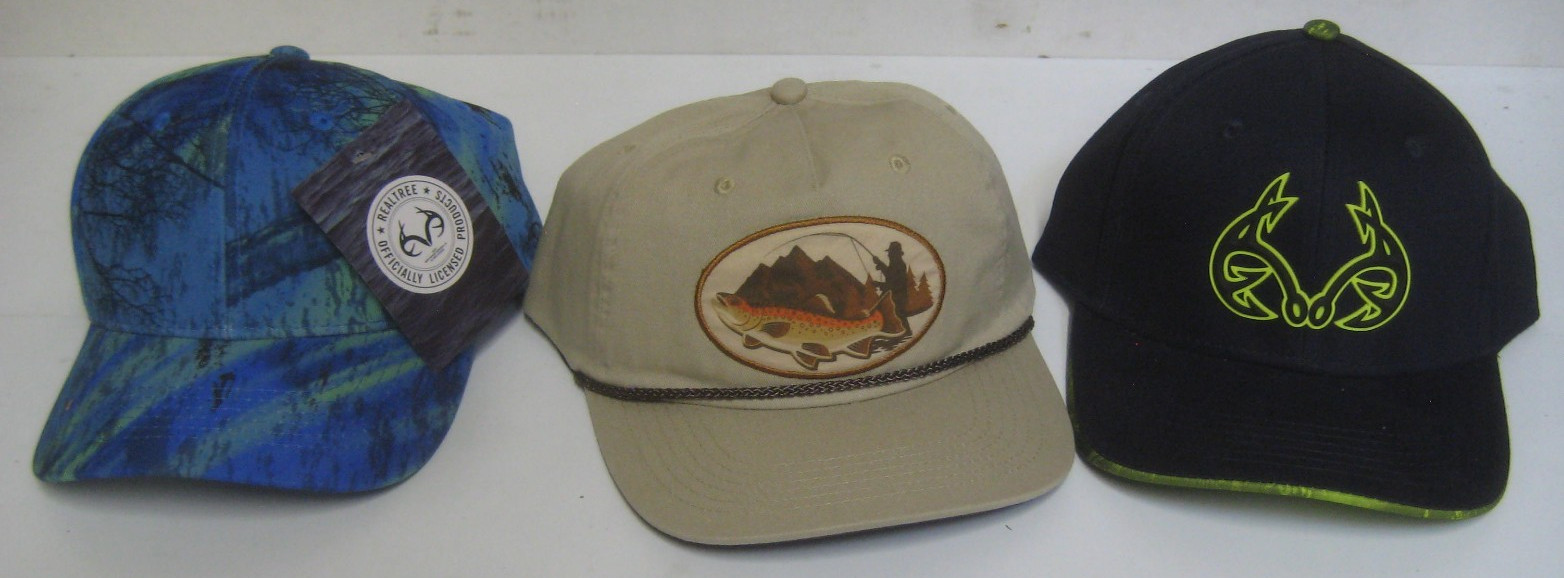 Outdoor Cap Fishing Hat Assortment ( 3 Hats)