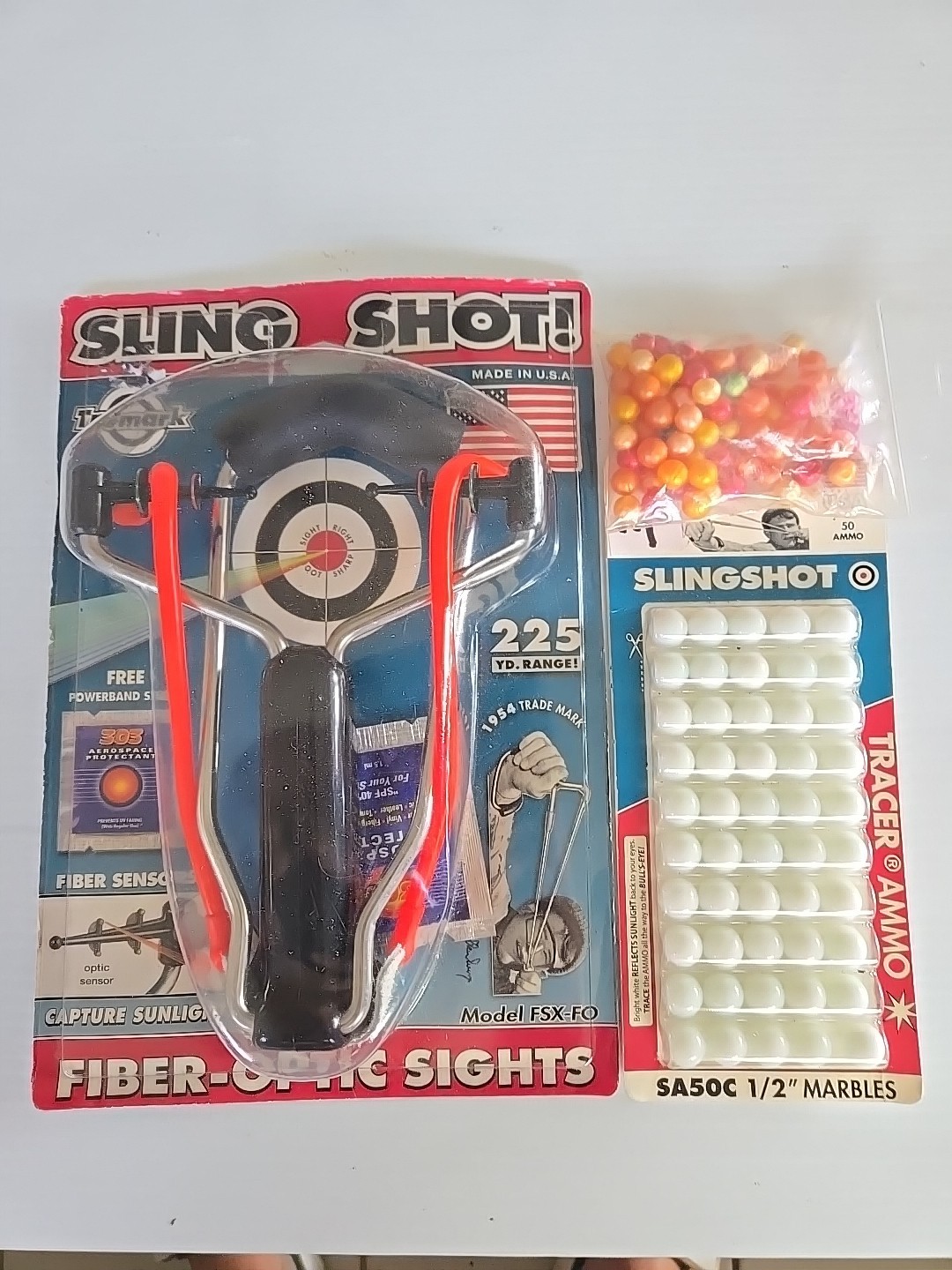Trunmark Models FSX-FO Slingshot with Fiber Optic Sight