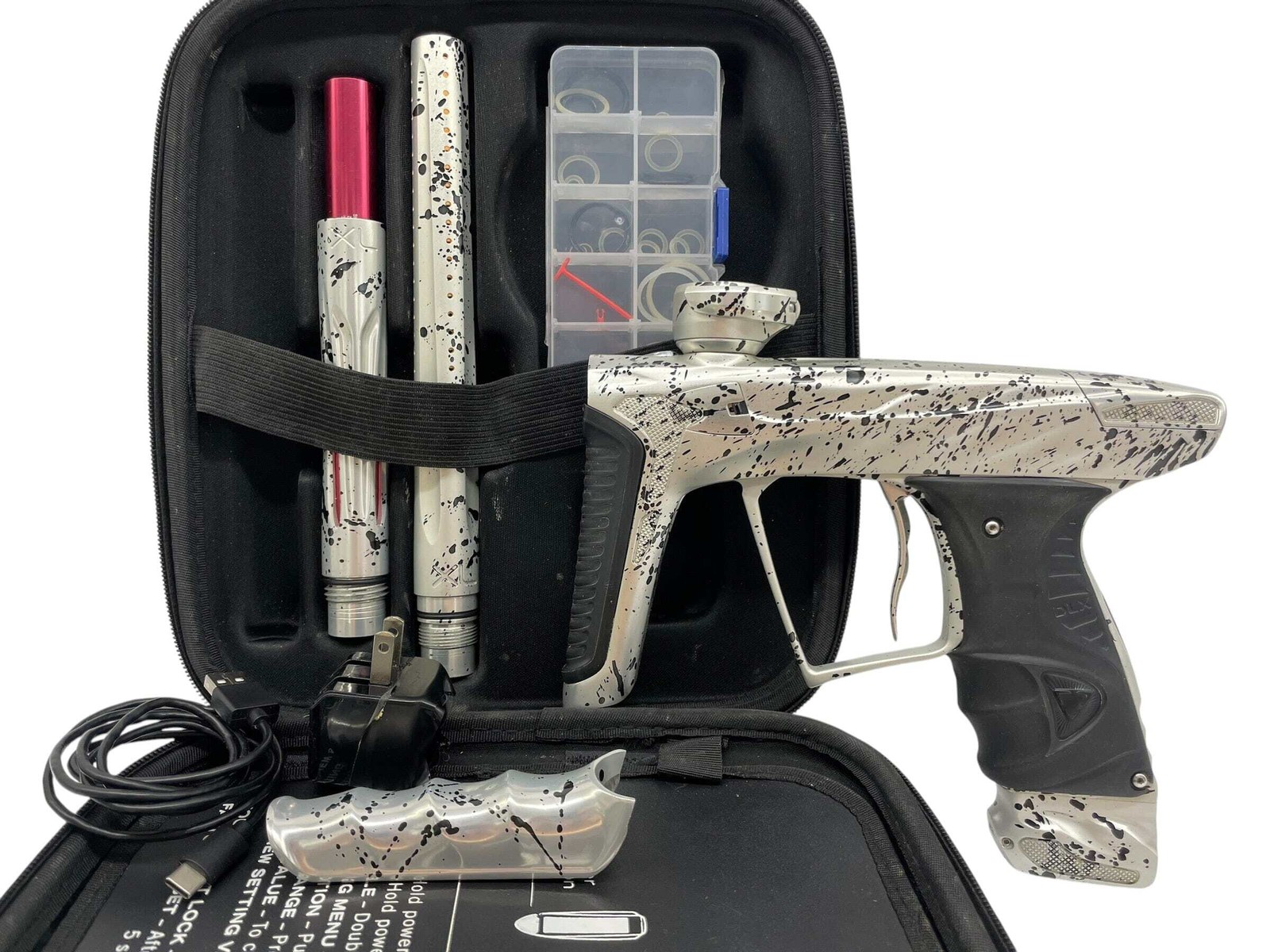 DLX HK ARMY Luxe X A51 Black Spatter Paintball Gun