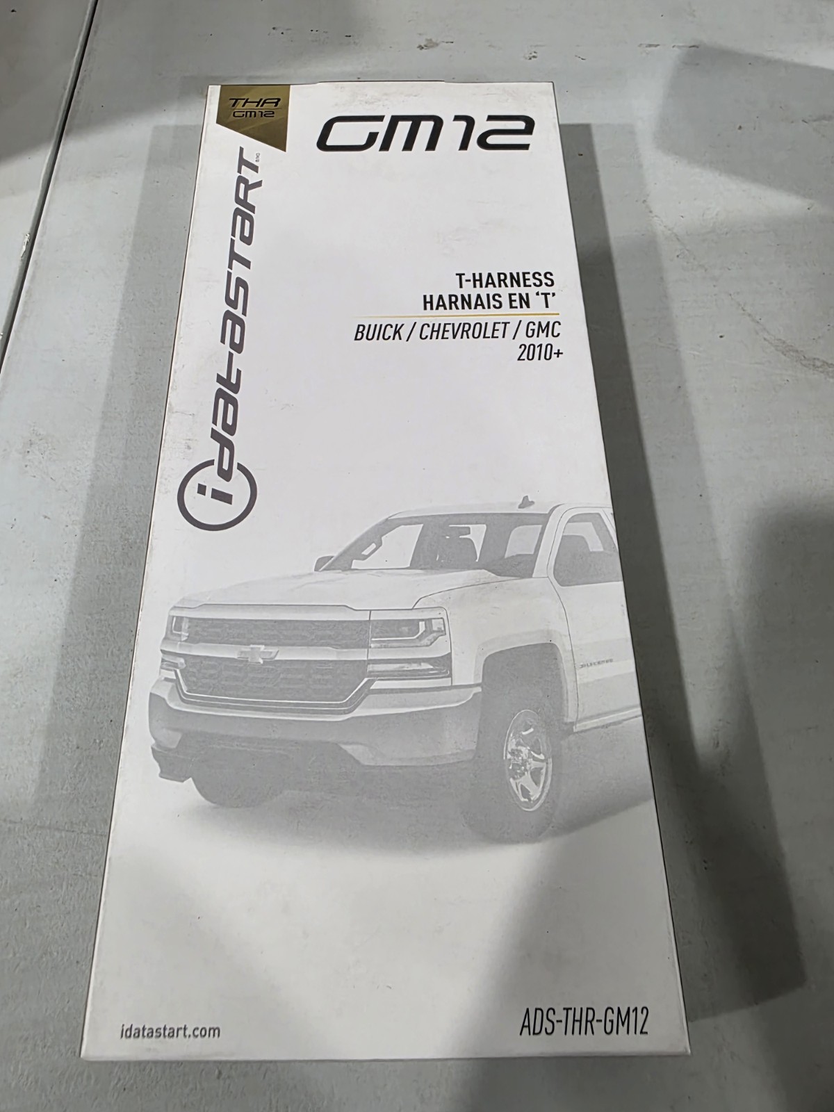 iDatastart ADS-THR-GM12 Remote start T-harness - 2010-up Buick, Chevy, GMC - NEW