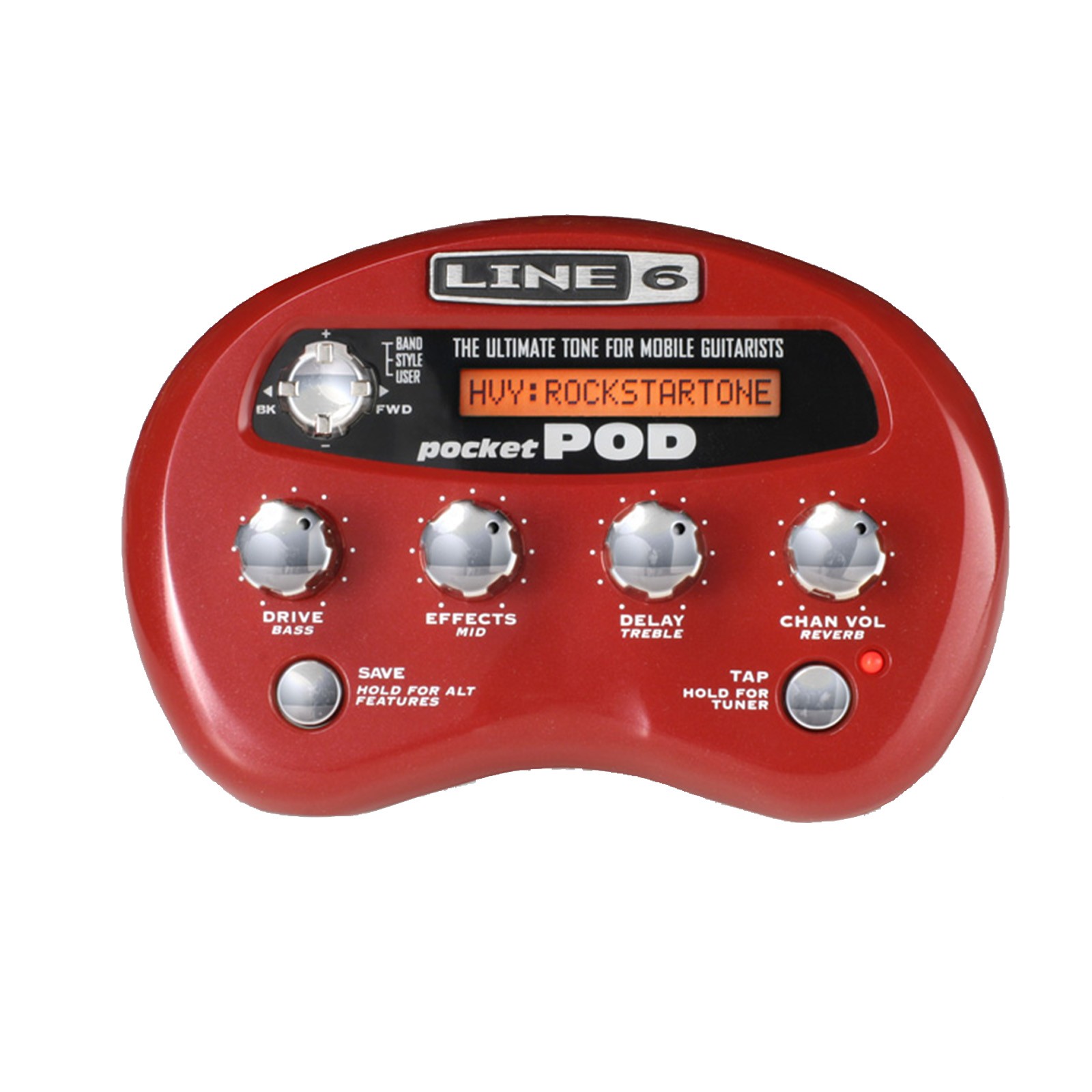 Line 6 Pocket POD Personal Amp Modeling & Effects Processor with Cable