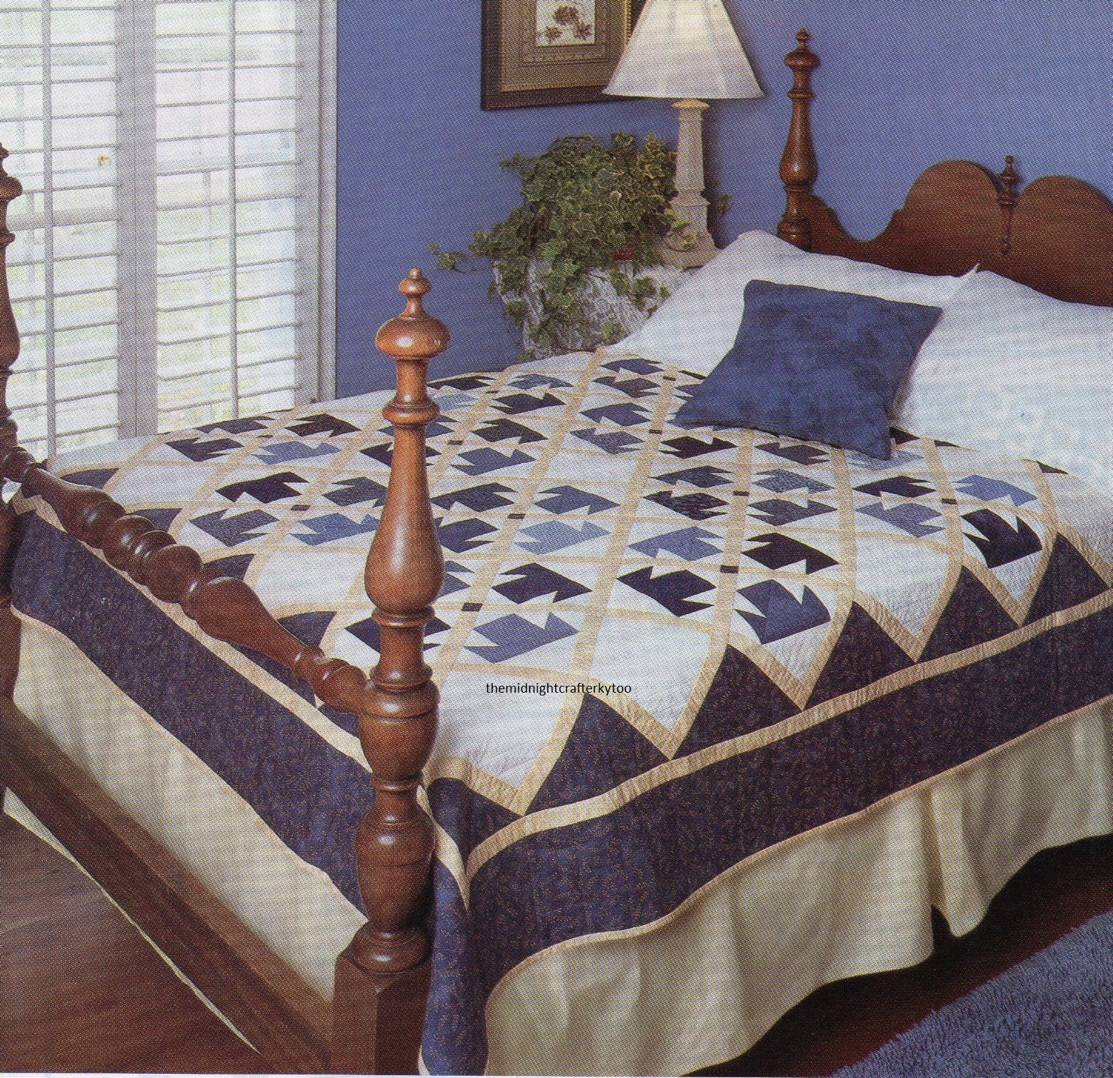Tea For Four Quilt Pattern Pieced PC