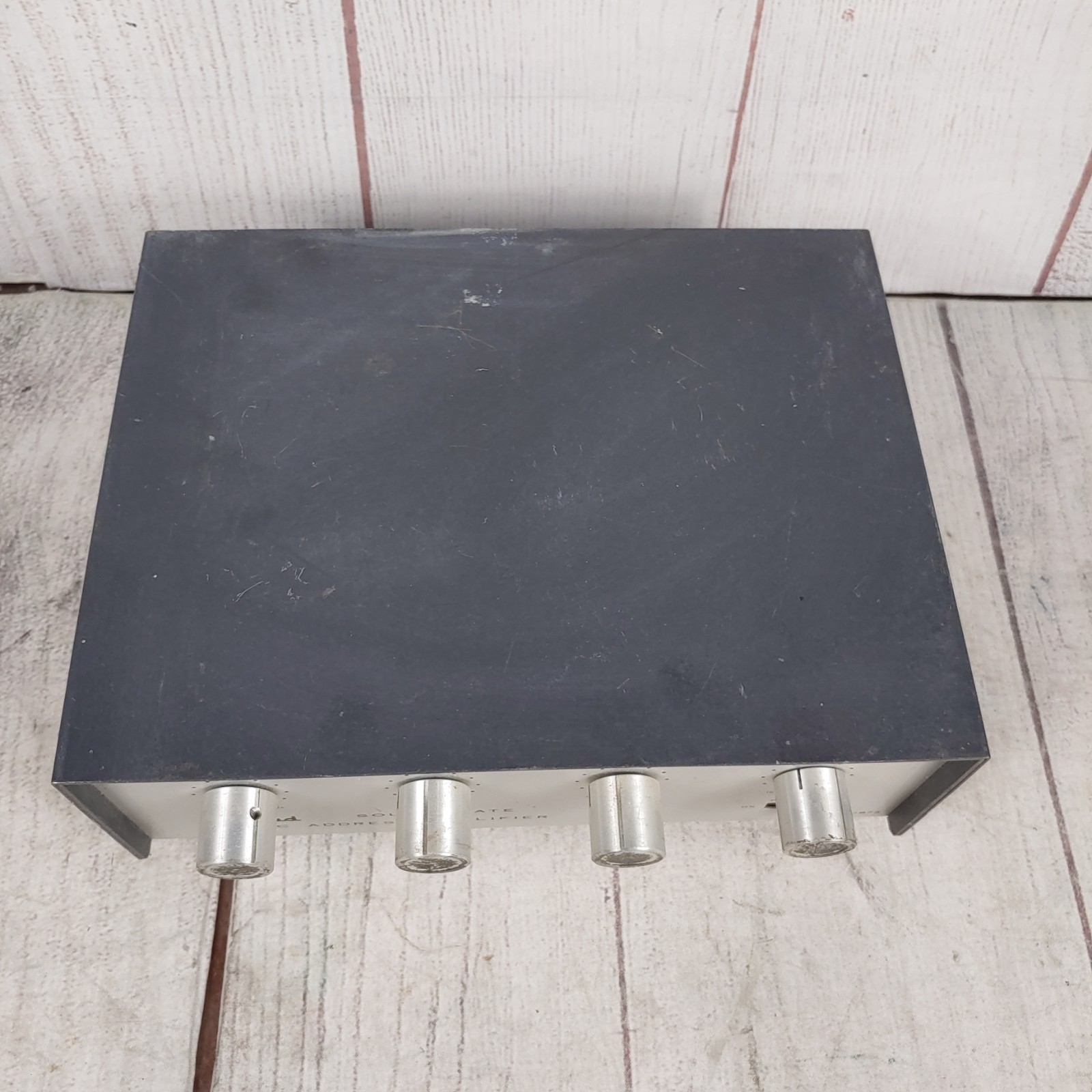 Calrad Solid State Amp Model 95-873 - Public Address Amplifier - TESTED WORKING