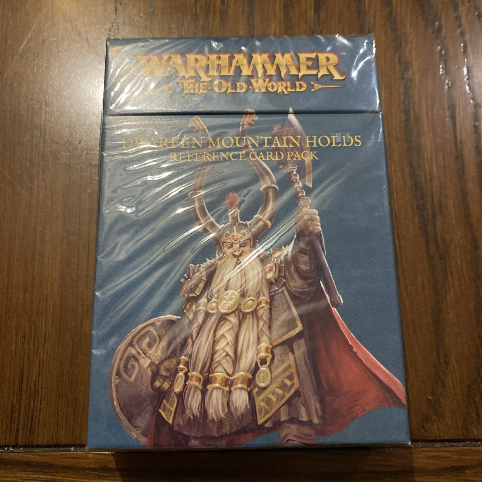 Warhammer The Old World Dwarfen Mountain Holds Reference Card Pack New & Sealed