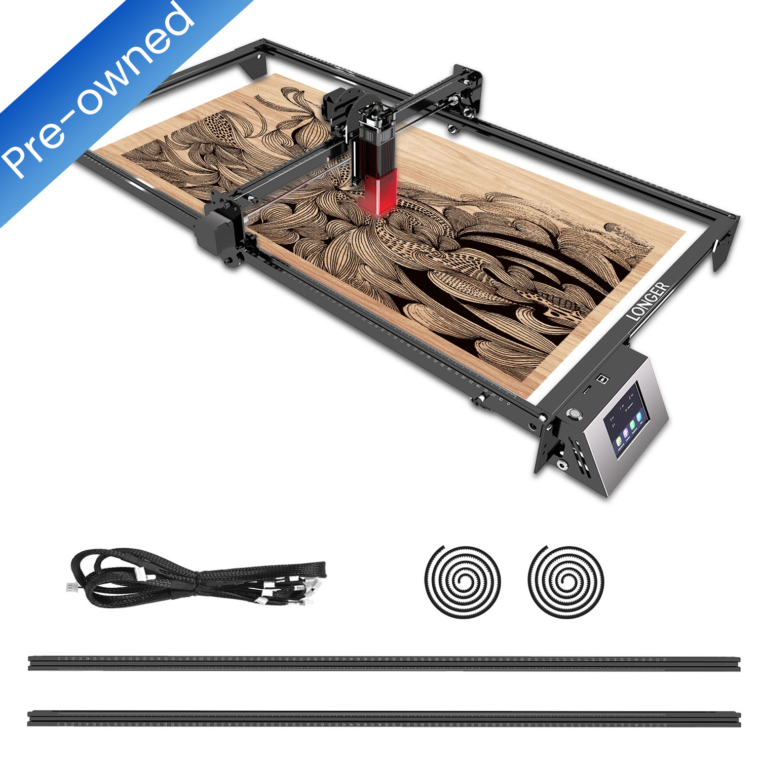 Y Axis Extension Kit For LONGER RAY5 5/10/20W Laser Engraving Machine,Pre-owned