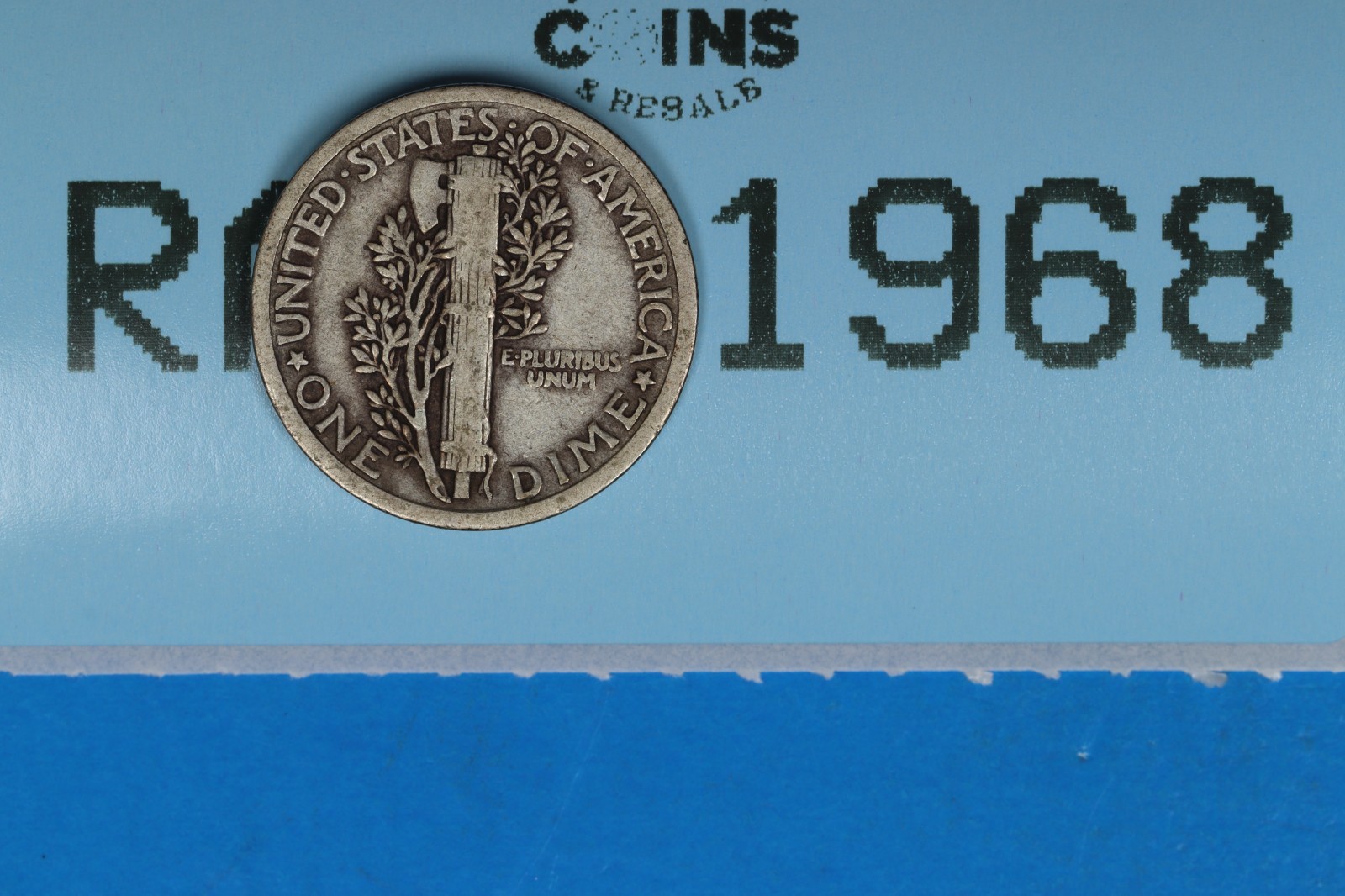 1920 10C MERCURY HEAD SILVER DIME Early US Type RAW-1968