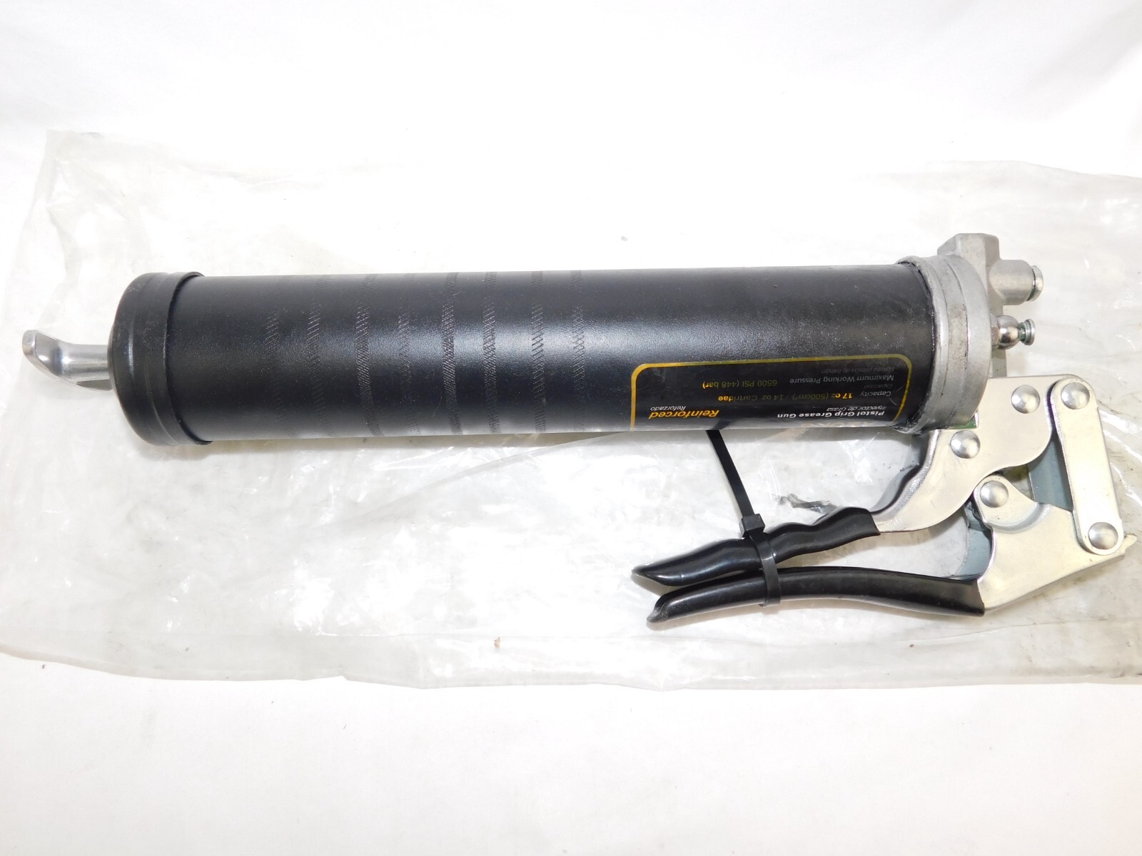 Azuno AGG17B01 Grease Gun - Heavy Duty, 6500 PSI