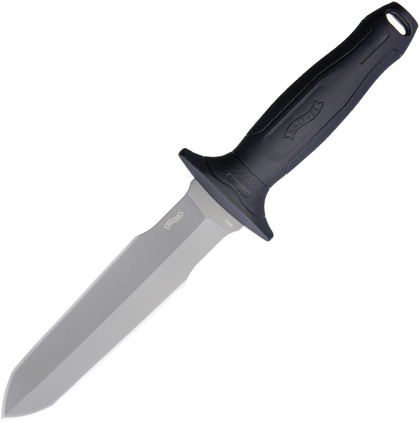 New Walther DagTac 1 WAL50793 11.75" overall. 6.5" gray finish double edge 440C