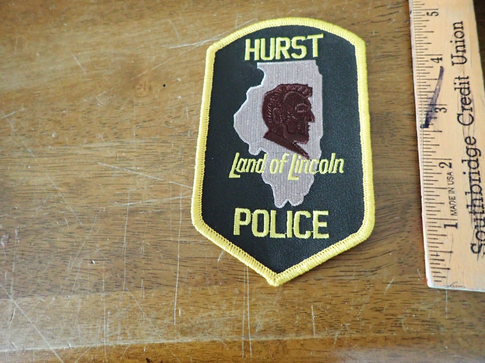 HURST ILLINOIS  VEST PATCH OBSOLETE BX SP#461