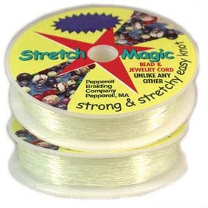 Stretch Magic 0.5mm Clear Elastic Cord 25m Spool