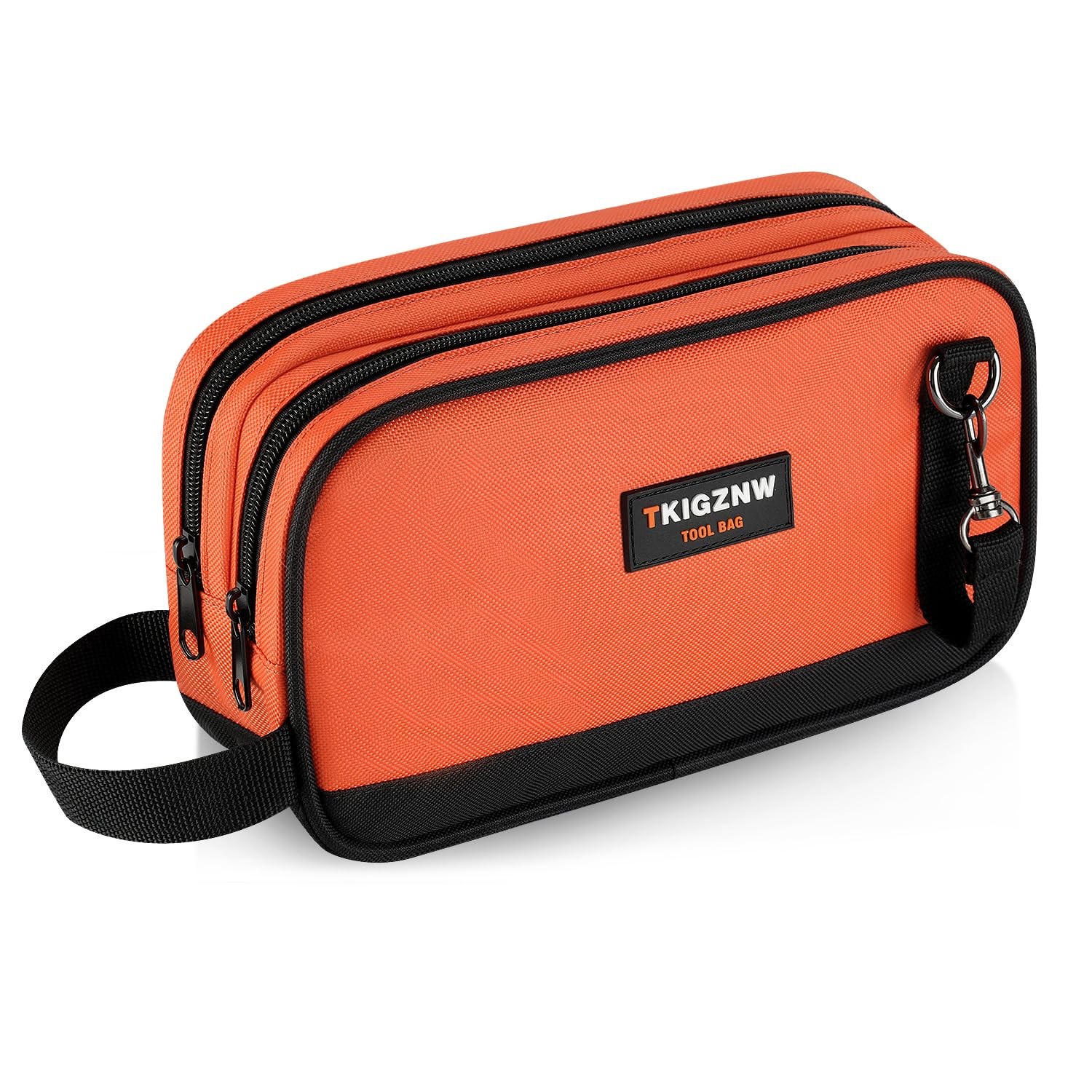 10 Inch Zipper Tool Bag, Small Wide Mouth Tool Tote Bag, Waterproof Tool Orga...